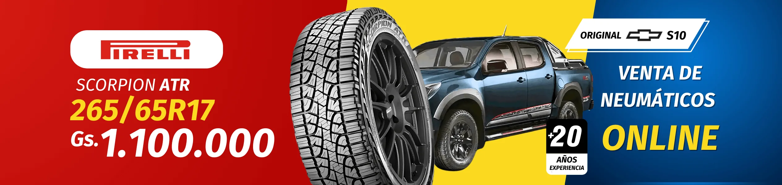 MODELO DE NEUMÁTICO Y AUTO VENTA NEUMÁTICOS PARA CAMIONETAS