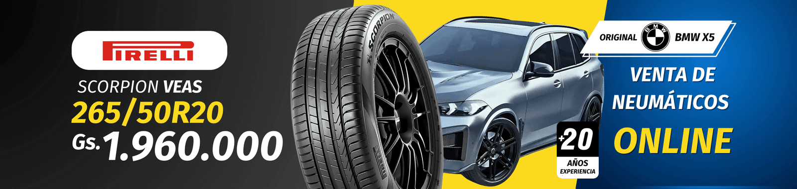 MODELO DE NEUMÁTICO Y AUTO VENTA NEUMÁTICOS HIGH PERFORMANCE