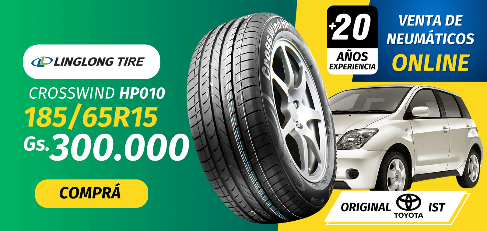MODELO DE NEUMÁTICO Y AUTO VENTA NEUMÁTICOS PARA AUTOS CIUDAD