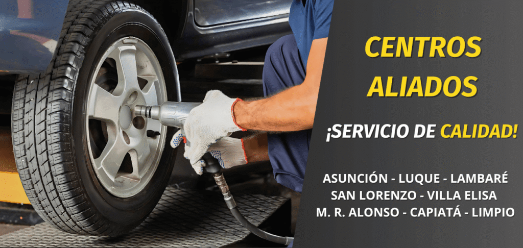 MONTAJE DE NEUMÁTICOS CENTROS SERVICIOS ALIADOS CIUDADES